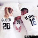 King, Queen and Prince matching family t-shirts